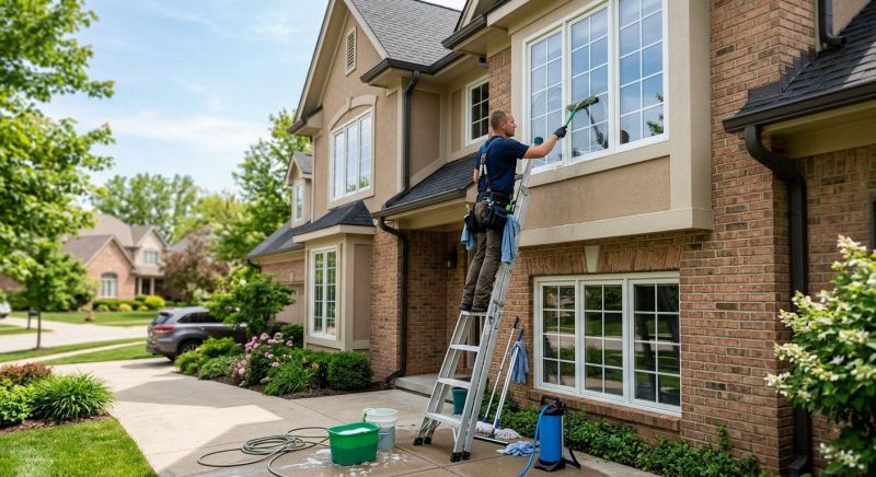 Outdoor Window Cleaning Service