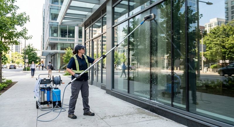 Commercial Window Cleaning in Newark, DE