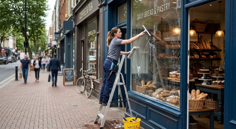 Storefront Window Cleaning in Vancouver, WA