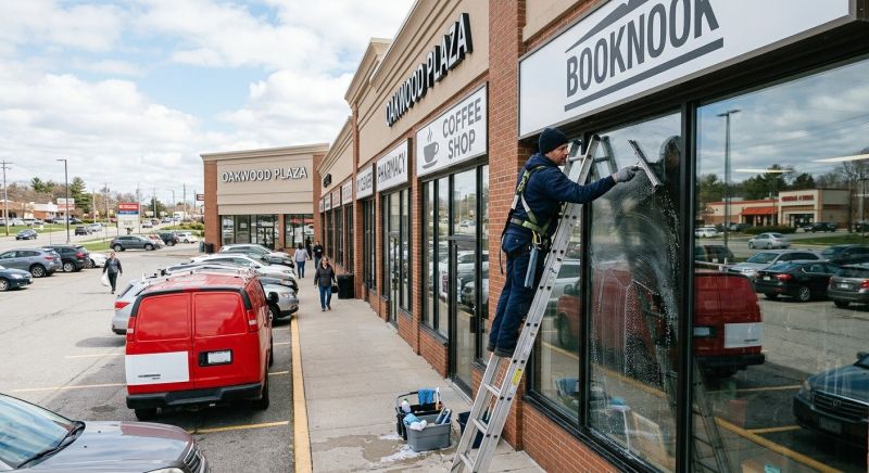 Storefront Window Cleaning in Newark, DE