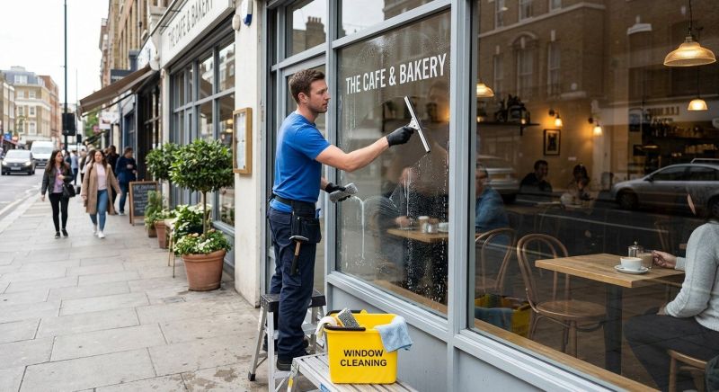 Strip Mall Window Cleaning in Baltimore, MD