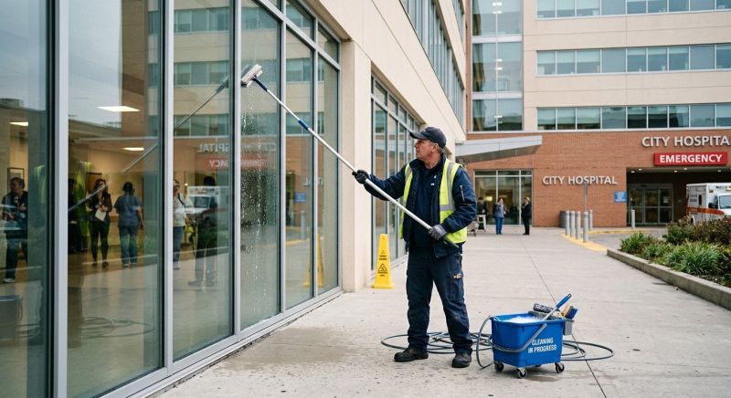 Hospital Window Washing in Vancouver, WA