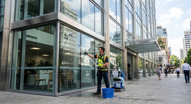 Office Building Window Washing in Mobile, AL