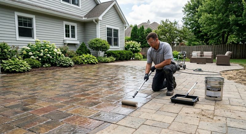Paver Driveway Sealing in Seattle, WA