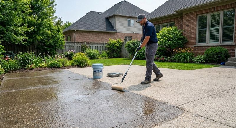 Porch Concrete Sealing in Seattle, WA