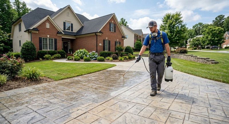 Stamped Concrete Sealing in Seattle, WA