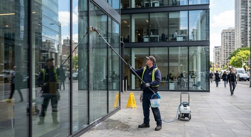 Storefront Window Cleaning in Vancouver, WA