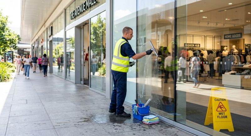 Strip Mall Window Cleaning in Lexington, KY
